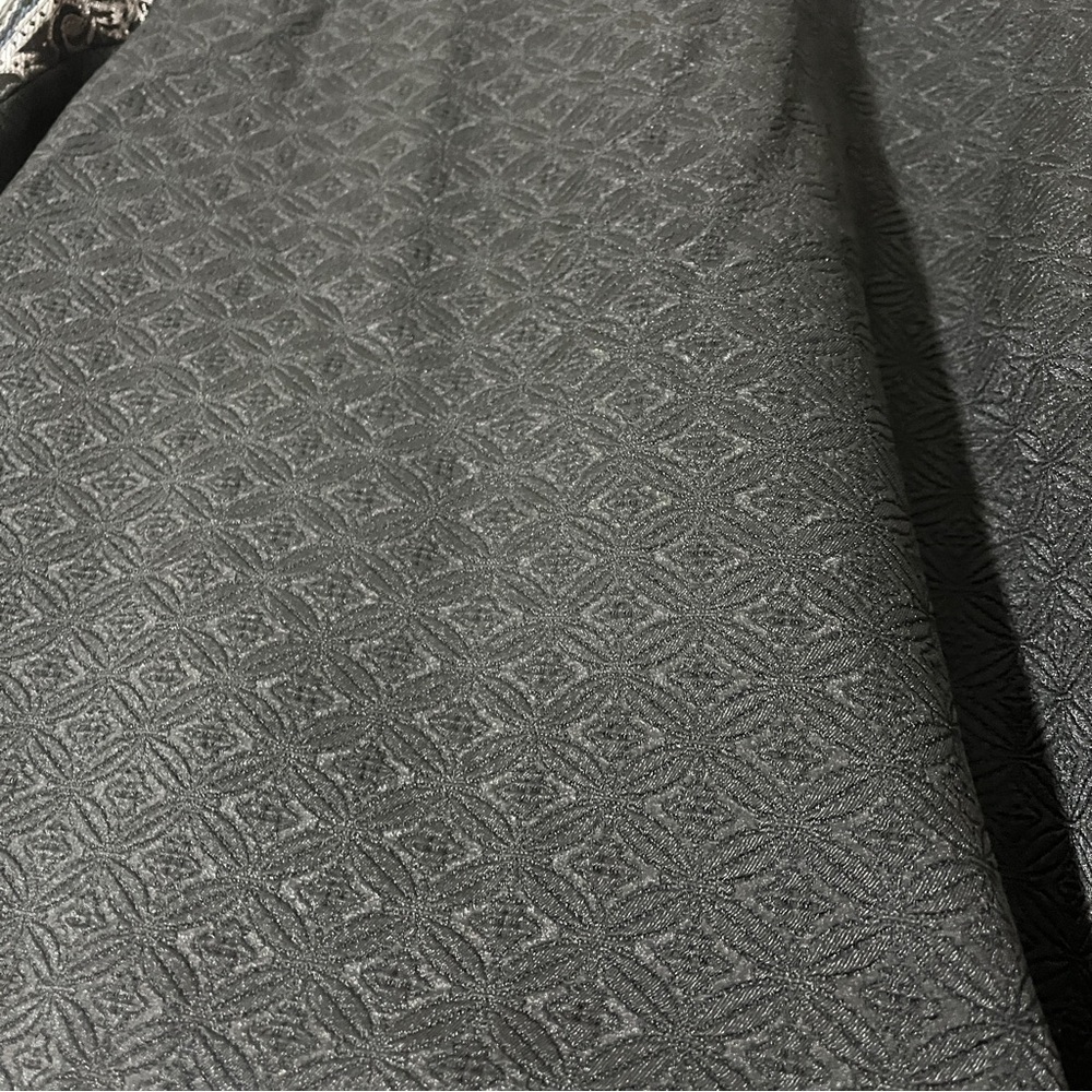 Chico's Patchwork Embroidered Paisley Open Front Jacket Wearable Art Statement - Picture 7 of 13